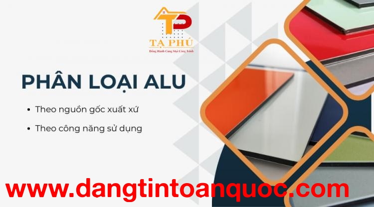 Phân loại tấm Alu hiện có trên thị trường