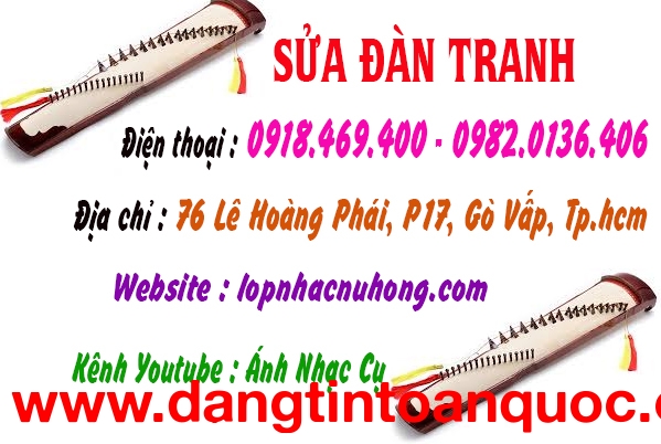 Địa chỉ nơi sửa đàn tranh tại gò vấp 