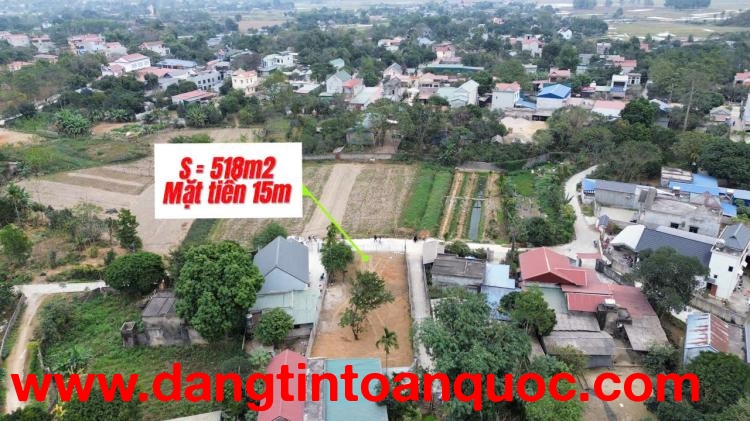 Bán Nhanh Siêu Phẩm Nghỉ Dưỡng - Lô Góc 2 mặt tiền Full Thổ cư 518m2