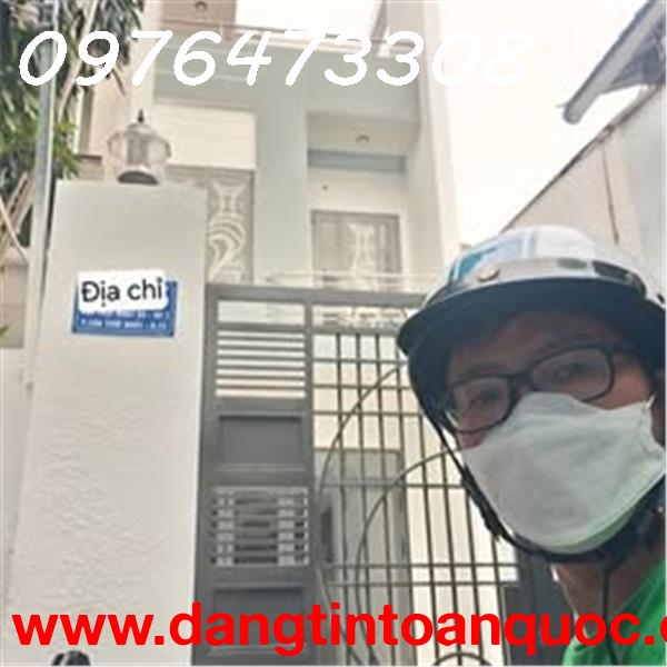 NHÀ BÁN GẦN TRƯỜNG CHINH TÂN THỚI NHẤT - Q12 - HẺM 5M - 4X23 - 3 TẦNG - 6.X TỶ