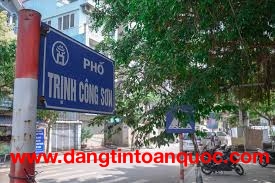 Bán 272m2 đất phố Trịnh Công Sơn ngõ ôtô vào, Tây Hồ giá 45,9 tỷ