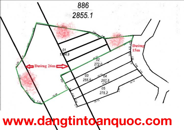 BÁN GẤP KHU ĐẤT ĐẸP TẠI PHƯỜNG TRÙ HỰU - THỊ XÃ CHŨ