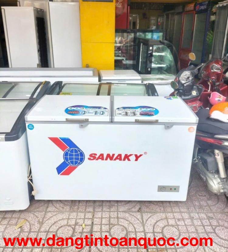 tủ đông,mát hiệu sanaky dung tích 400 lít mới 90% hàng thanh lý