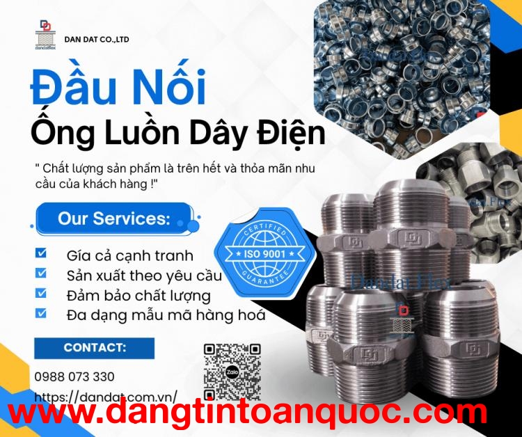 Đầu Nối Ống Luồn Dây Điện| Mối nối mềm, Ống luồn dây điện, Ống ruột gà lõi thép