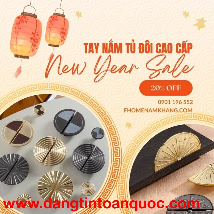 Tay nắm tủ dạng đôi | New Year Sale 20% tất cả sản phẩm