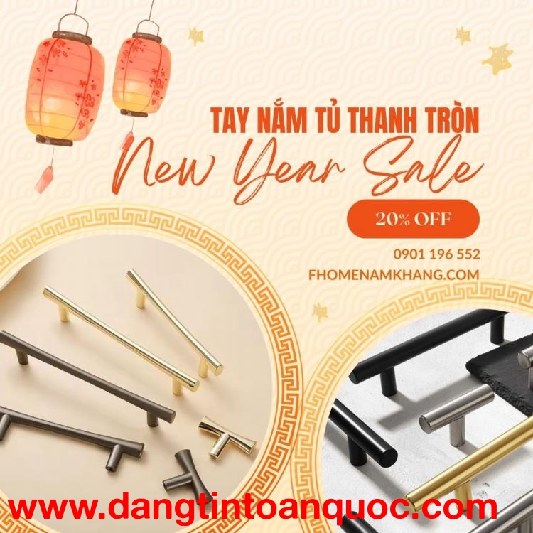 Tay nắm tủ cao cấp NK238 | New Year Sale 20% tất cả sản phẩm