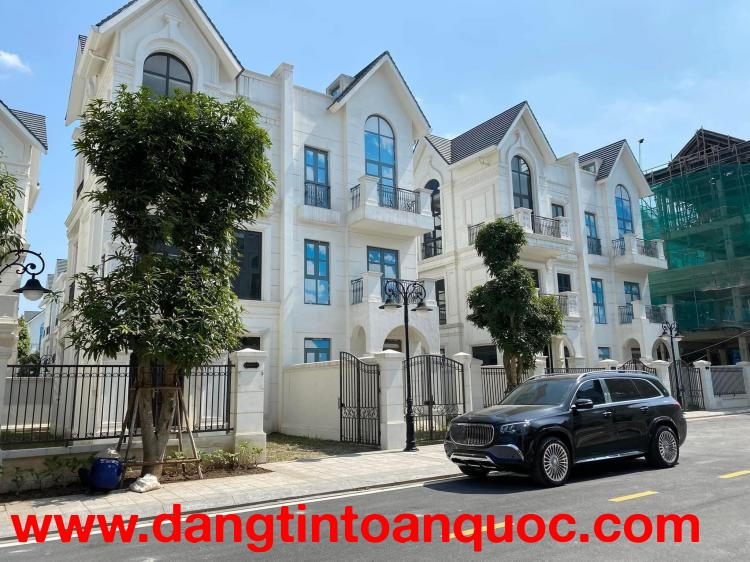 (Qũy Buôn) Bán liền kề biệt thự đường Ánh Dương 72-100m 200 - 350m trục chính kinh doanh Vinhomes Wo