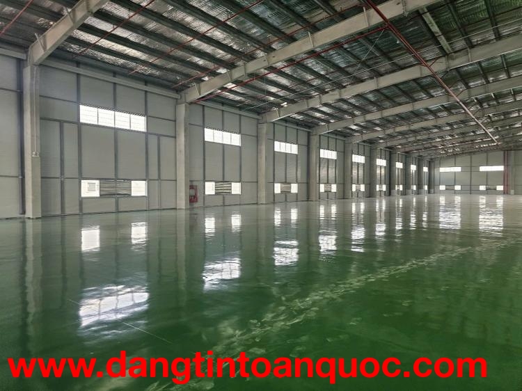 Cho thuê nhà xưởng 12.800m2 tại khu công nghiệp Thuận Thành – Bắc Ninh, PCCC tự động