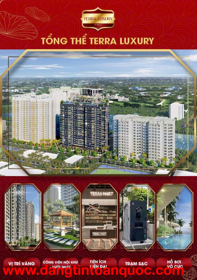 TERRA LUXURY????  SỐNG TIỆN NGHI - KINH DOANH NHƯ Ý