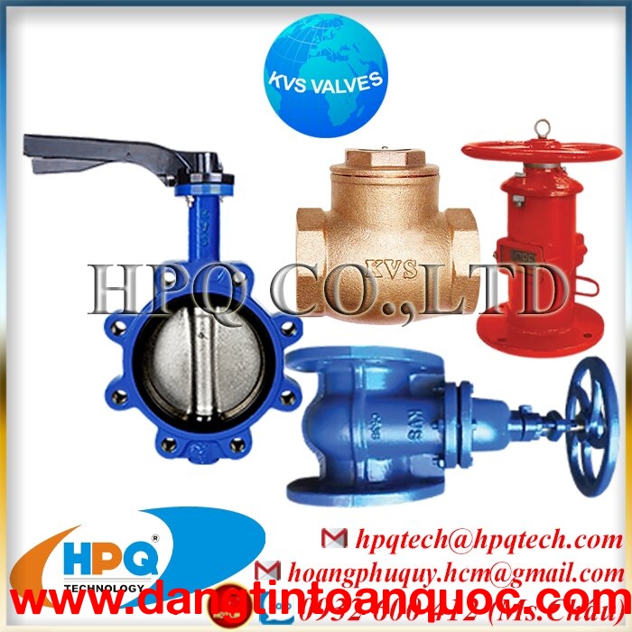 Nhà phân phối VAN BI MẶT BÍCH GANG KVS chính hãng - Ms.CHâu 0932 600412