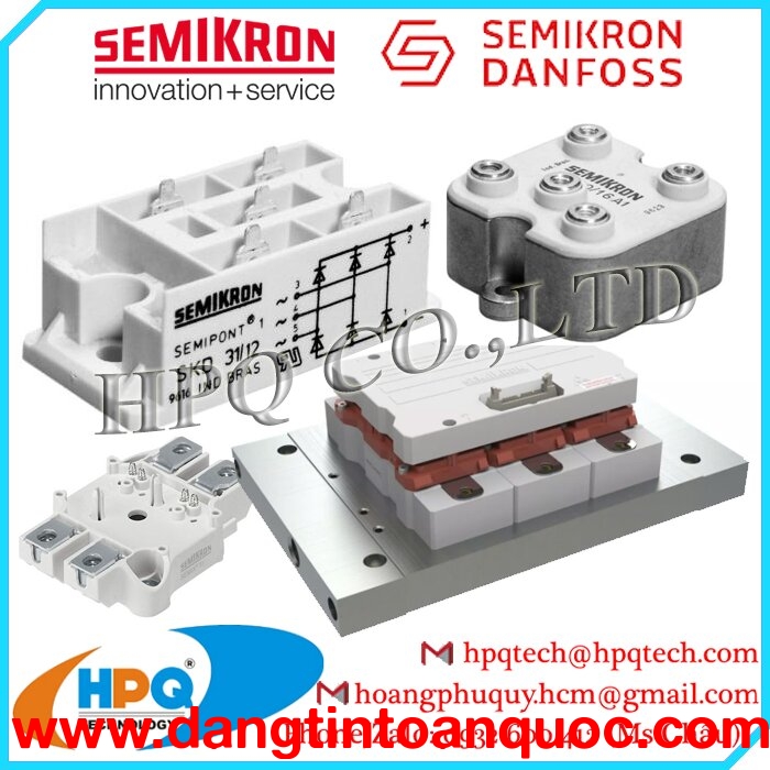 Nhà phân phối Mô-đun MOSFET Semikron Việt Nam - 0932 600412
