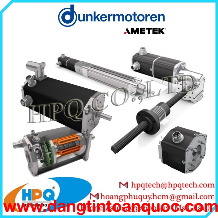 Bộ truyền động Dunkermotoren chính hãng tại Việt Nam 
