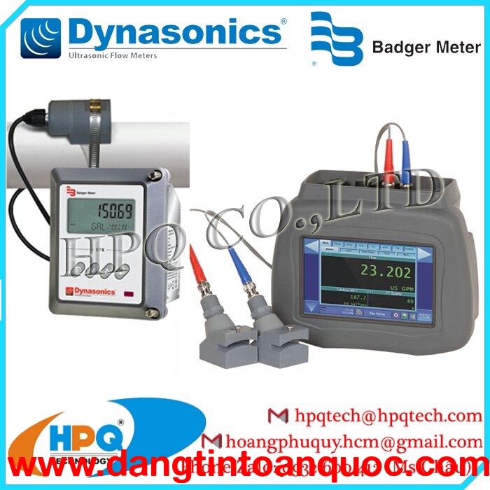Máy đo lưu lượng vận tốc Dynasonics chính hãng  - 0932 600412