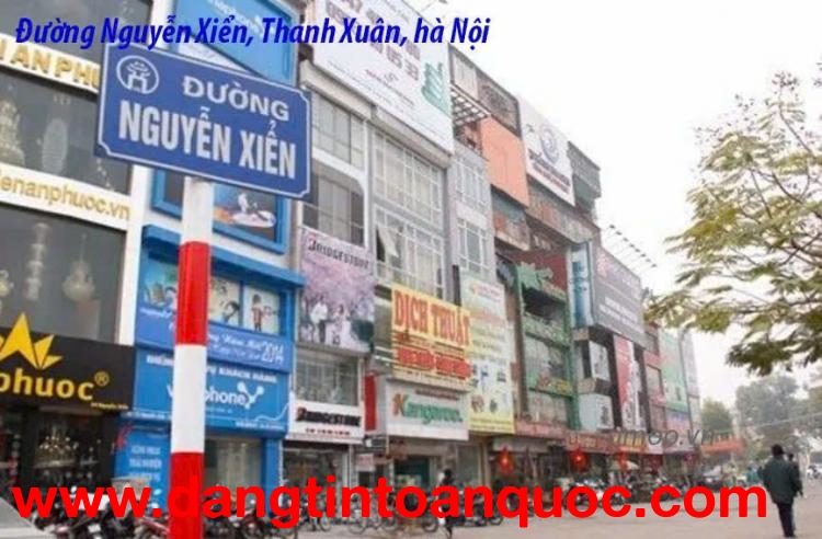 HOT - Bán nhà mặt phố Nguyễn Xiển - Thanh Xuân, 82m2, 2 mt kinh doanh GIÁ 27,9 tỷ
