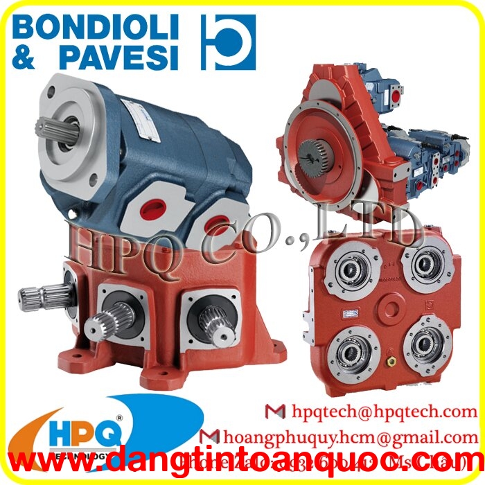 Động cơ bánh răng Bondioli Pavesi chính hãng - 0932 600412