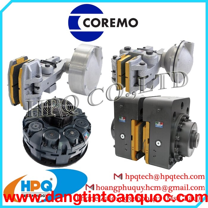 Nhà phân phối Phanh đẩy khí nén Coremo chính hãng - 0932 600412