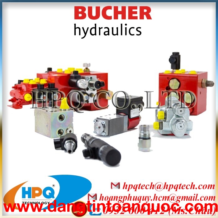 Máy bơm điện Bucher chính hãng - 0932 600412