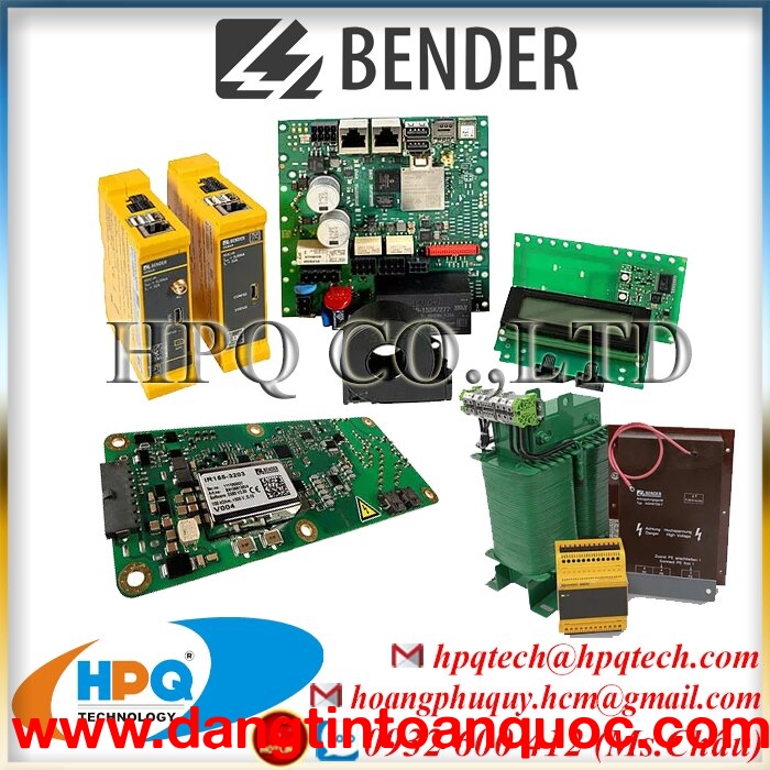 Nhà cung cấp Rơ le đo lường Bender chính hãng - 0932 600412