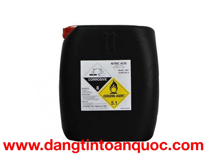 Nitric Acid, HNO3, hoá chất xi mạ