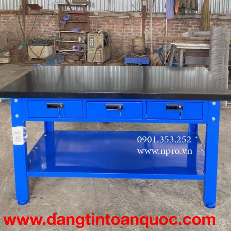 Bàn thao tác nguội KT:1500W x 750D x 800Hmm