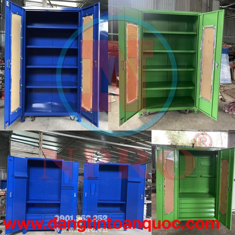 Tủ treo dụng cụ 2 cánh 6 ngăn