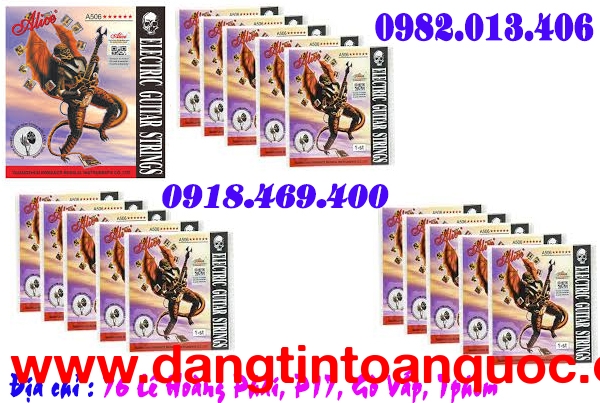 Thay dây đàn guitar điện tại gò vấp 