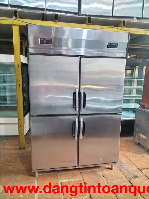 tủ đông, mát công nghiệp 4 cánh hiệu berjaya 1200 lít - NHẬP KHẨU MALAYSIA