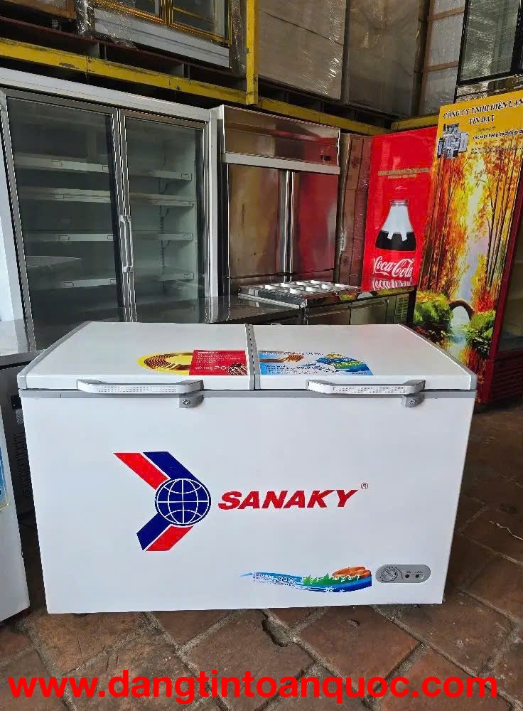 tủ đông hiệu sanaky vh 5699hy3 dung tích 560 lít  công nghệ tiết kiệm điện