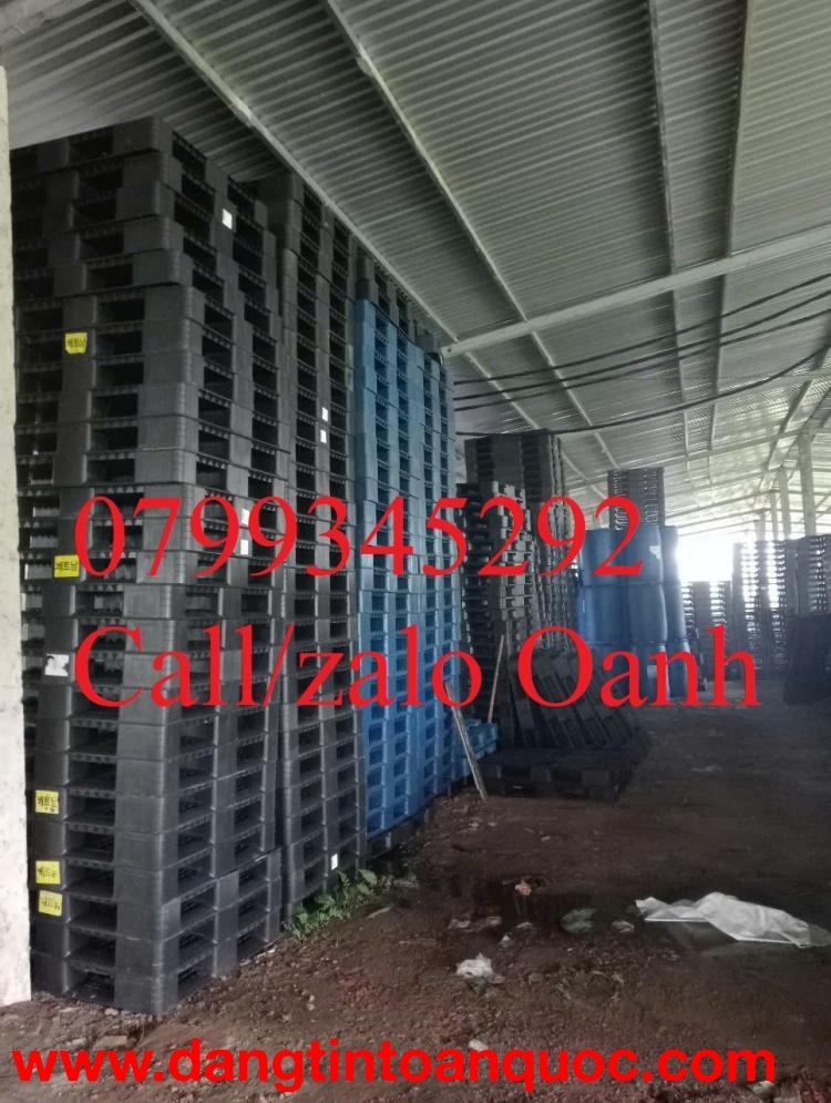 Bán pallet nhựa thanh lý Quảng Nam cho kho bãi – LH 0799.345.292