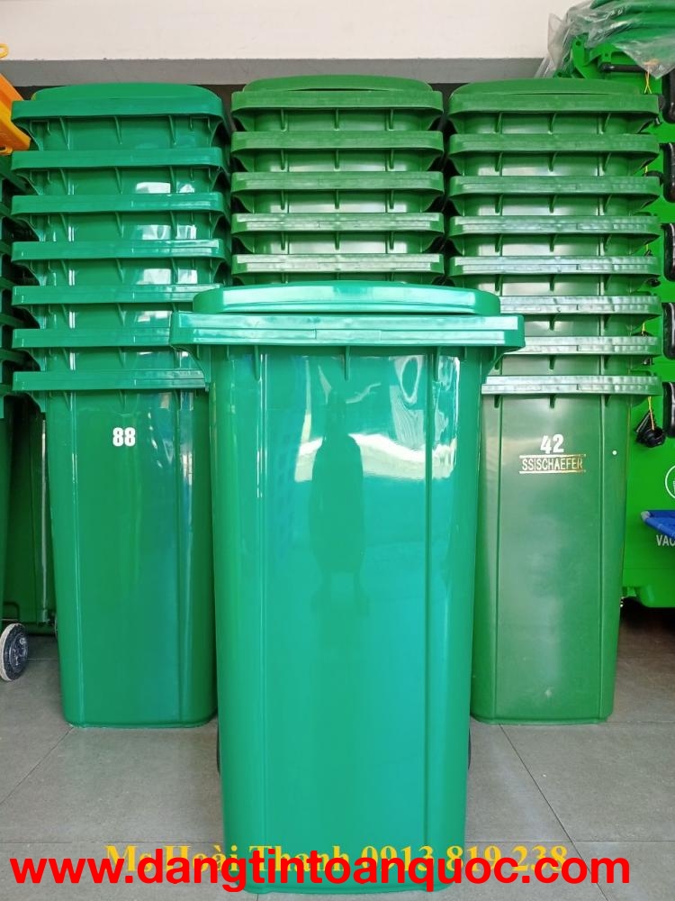 Địa chỉ cung cấp Thùng đựng rác 240 lít giá sỉ - Ms Thanh 0913 819 238 