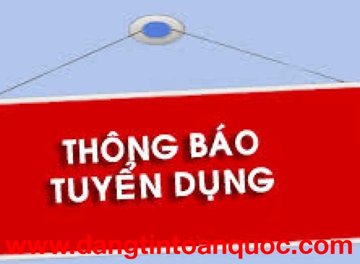 TUYỂN DỤNG CÁN BỘ NGÀNH XÂY DỰNG