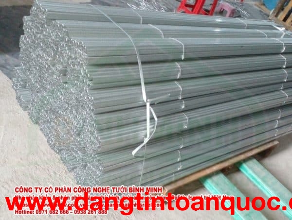 Vật tư không thể thiếu trong thi công nhà kính: Thanh nẹp & ziczac