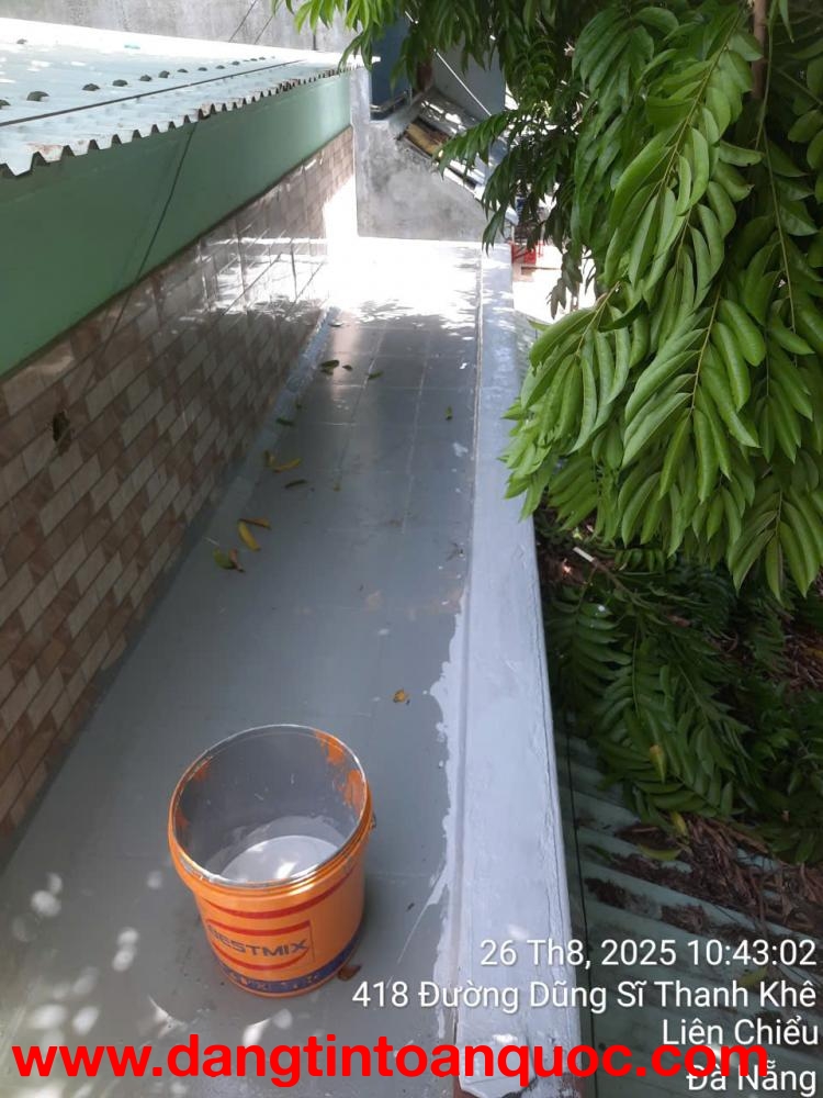 chống thấm ban công toilet đà nẵng