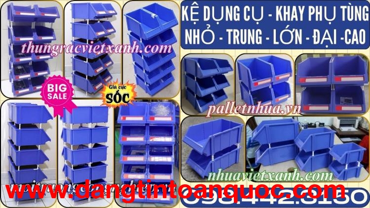 Kệ dụng cụ xếp tầng nhỏ - trung - lớn - đại - cao
