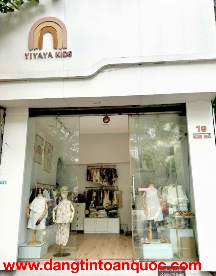 Cho thuê mặt bằng cửa hàng tại số 19 phố Kim Mã