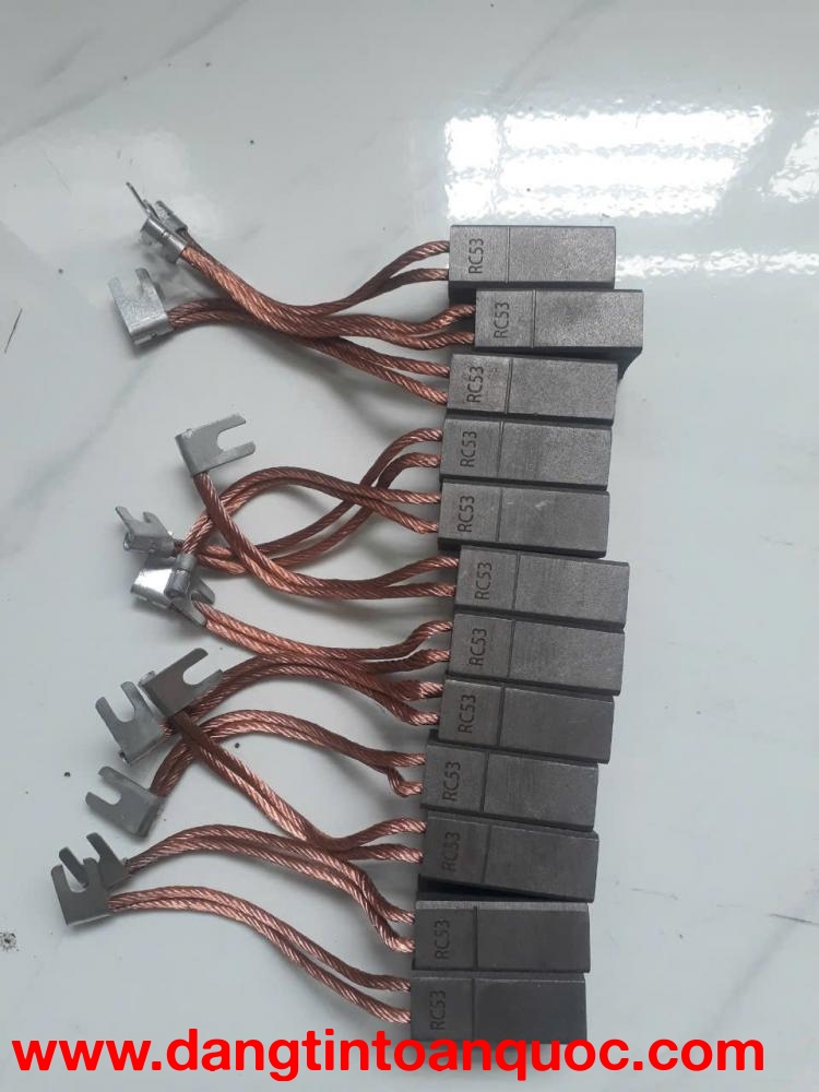 CHỔI THAN CÔNG NGHIỆP DÙNG CHO CÁC NHÀ MÁY XI MĂNG