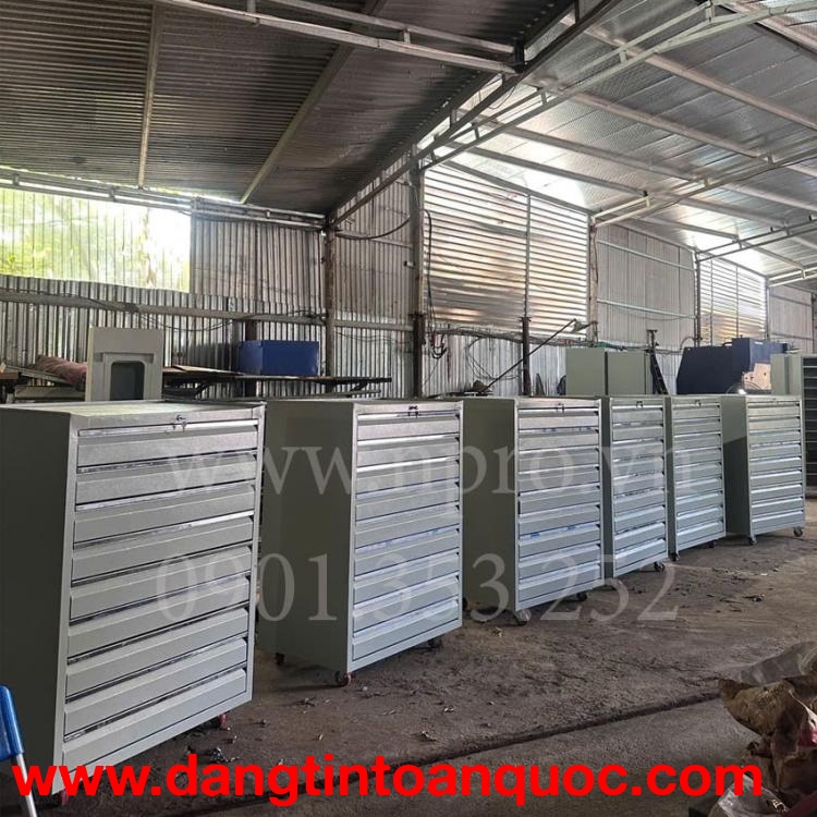 Tủ đồ nghề 9 ngăn kéo sơn tĩnh điện
