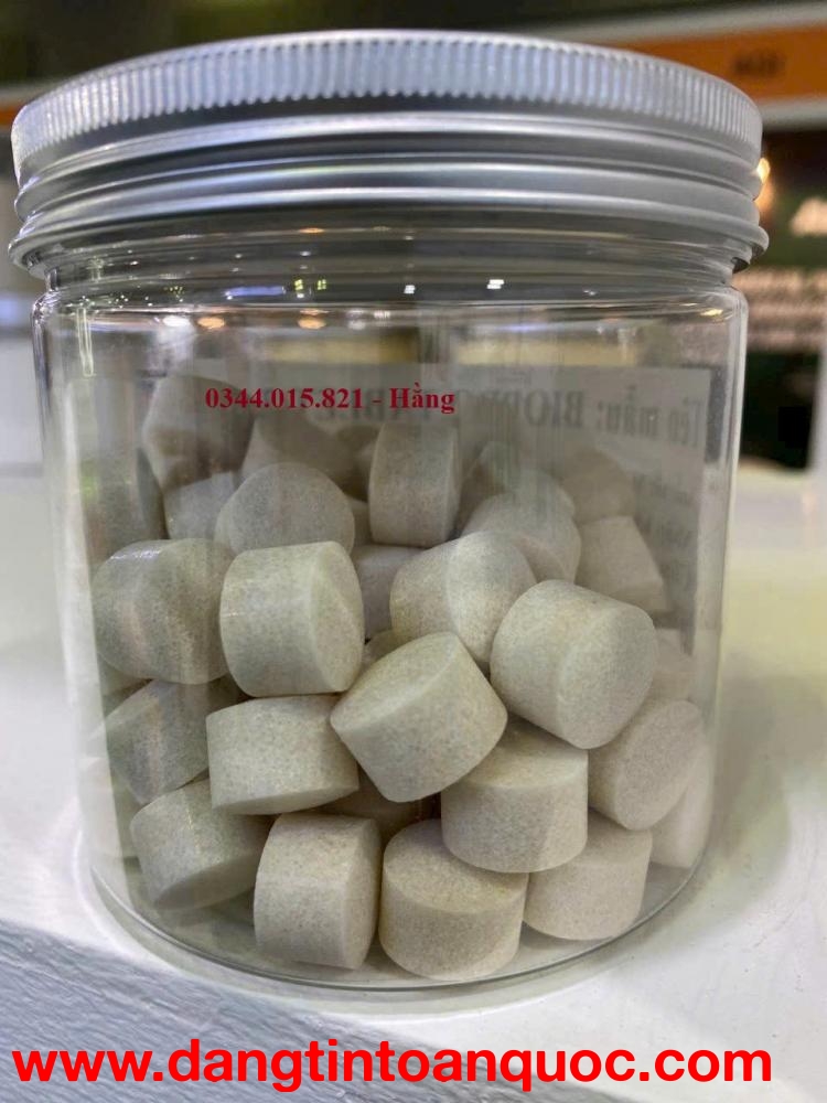 Men vi sinh nguyên liệu Mỹ, dạng bột, dạng viên, xử lý nước và đáy ao