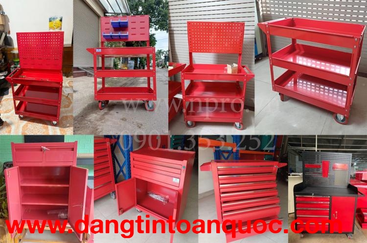 Tủ đồ nghề 5 ngăn 1 cánh bảng treo sơn tĩnh điện