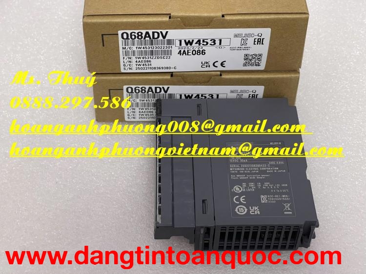 Bình Dương - Nhà phân phối Mô đun Mitsubishi Q68ADV