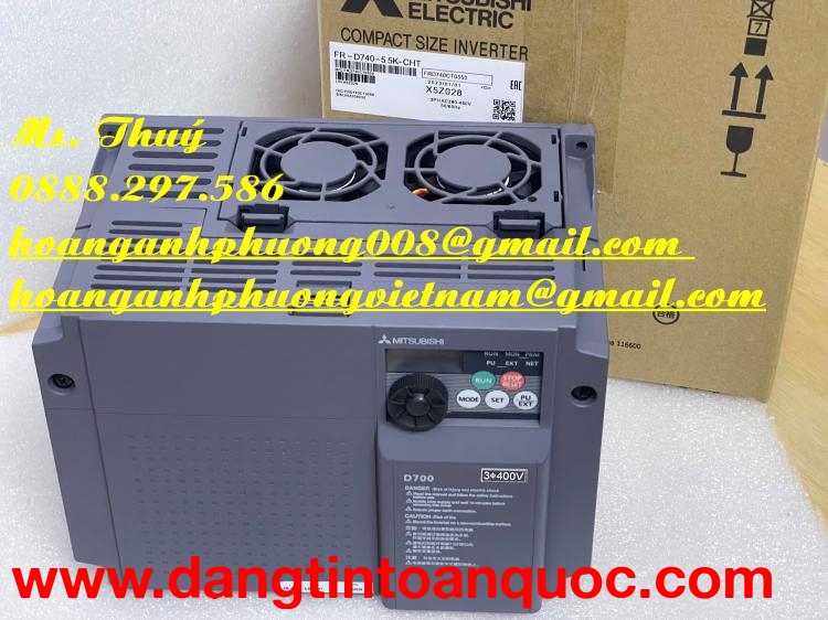 Mitsubishi giá tốt - Biến tần FR-D740-5.5K-CHT - Hàng mới 100%