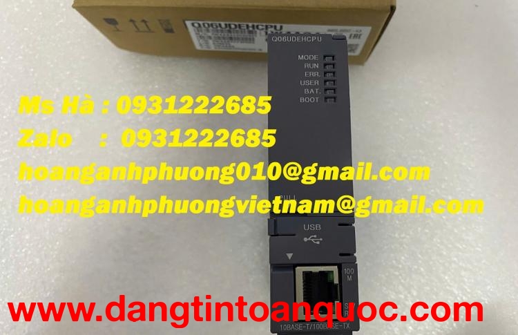 Mô đun mitsubishi Q06UDEHCPU xử lý nhanh - điều khiển chính xác 