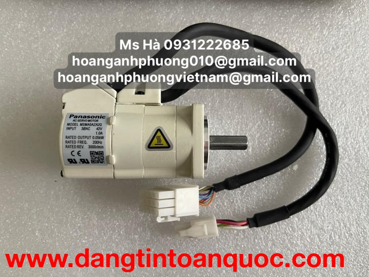 Bộ servo motor MSMA5AZA2Q panasonic công suất 0.05kW