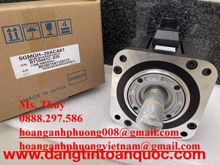 Yaskawa chính hãng Nhật - Động cơ SGMGH-20ACA61