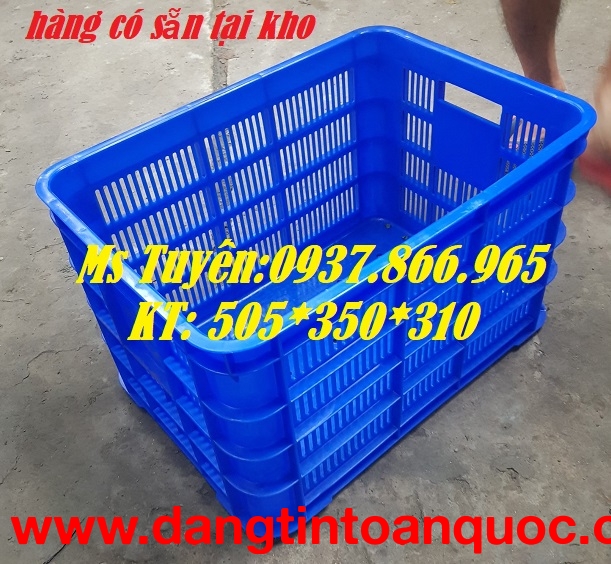 Sọt nhựa hở đáy đặc, sóng nhựa công nghiệp, sóng nhựa rỗng