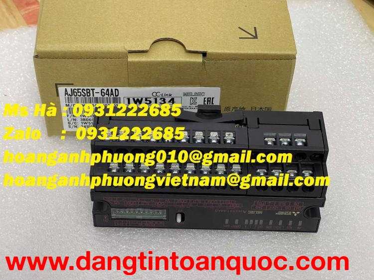 Mô đun AJ65SBT-64AD, AJ65SBTB1-32DT mitsubishi - điện công nghiệp 