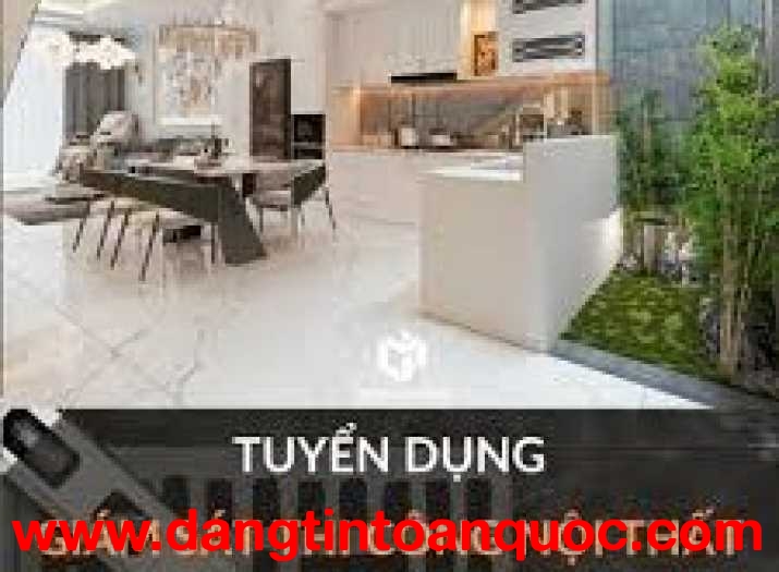 TUYỂN DỤNG NHÂN VIÊN GIÁM SÁT THI CÔNG NỘI THẤT