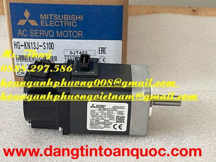 GIÁ TỐT - Servo Motor HG-KN13J-S100 - Hoàng Anh Phương