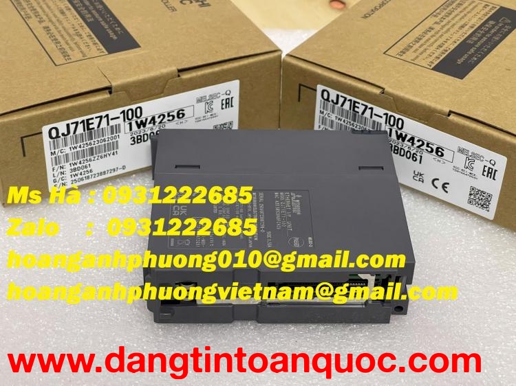 Bộ mô đun QJ71E71-100 mitsubishi - mô đun mạng nhập mới 