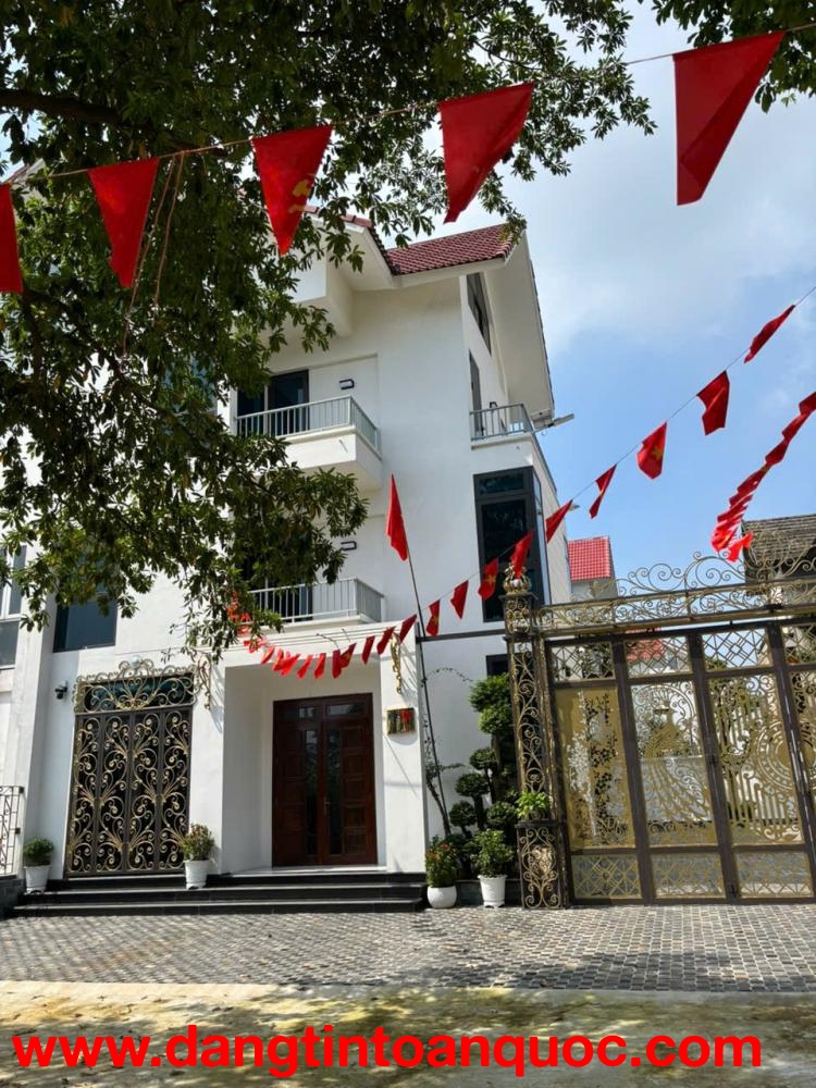 Chính chủ cho thuê Biệt thự Khu đô thị ngôi nhà mới (Căn E46) ngay mặt đường gần cầu Hoàng Xá, Quốc 